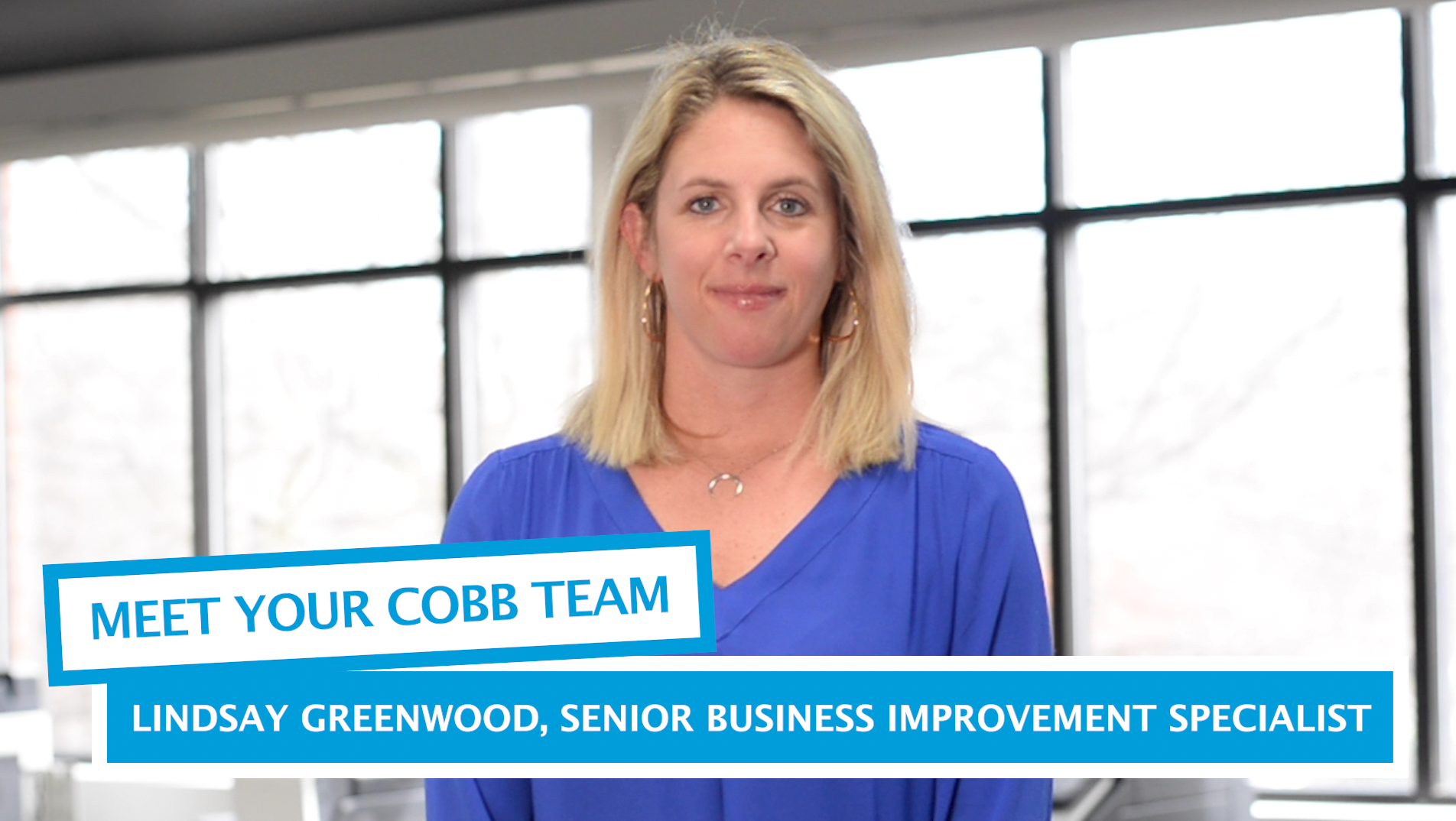 Meet Your Cobb Team: Lindsay Greenwood, Senior Technology Sales Specialist