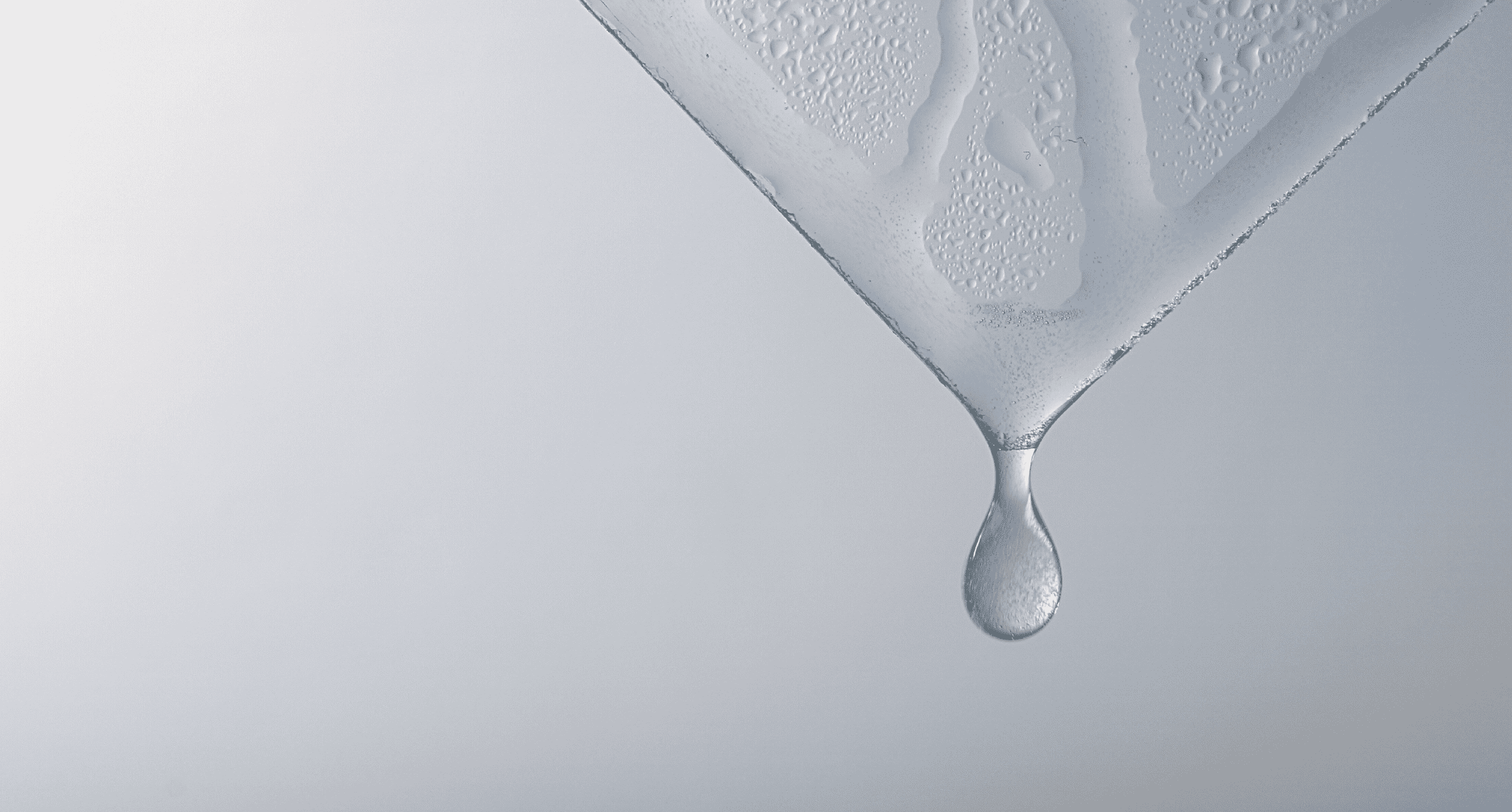 Water droplet signifying humidity and its effects on copier and printer paper